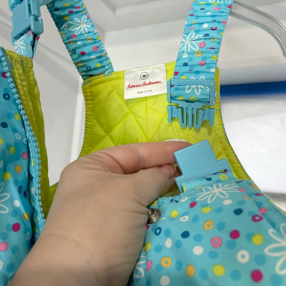 Hanna Andersson Hanna Outdoor Winter Snow Bib Overalls - Picture 6 of 7